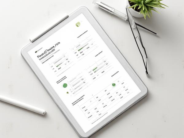 Mockup del 'Piano di Upgrade Lifestyle' di Manufatto Vitale visualizzato su un tablet elegante, con grafici di progresso e testo personalizzato.