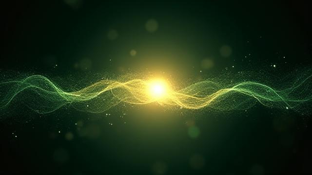 Copertina playlist Focus Profondo con immagine astratta di onde sonore che convergono